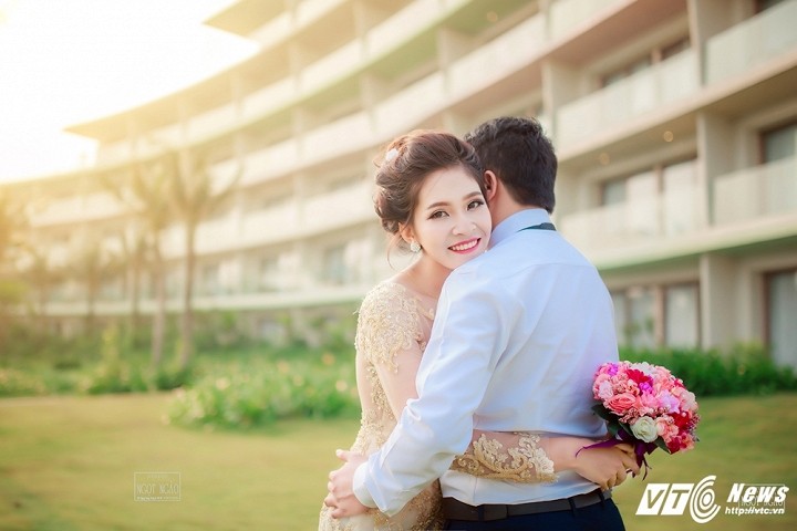 Anh cuoi lang man cua nu cong an 9X que Thanh Hoa-Hinh-11