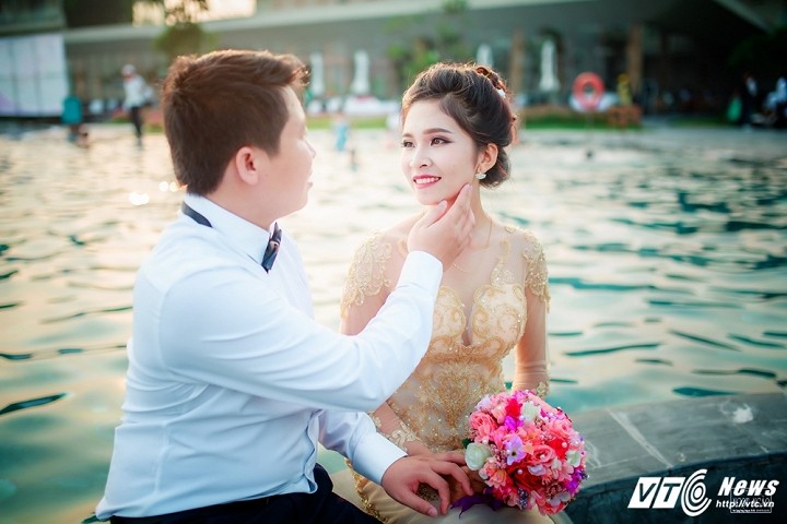 Anh cuoi lang man cua nu cong an 9X que Thanh Hoa-Hinh-2