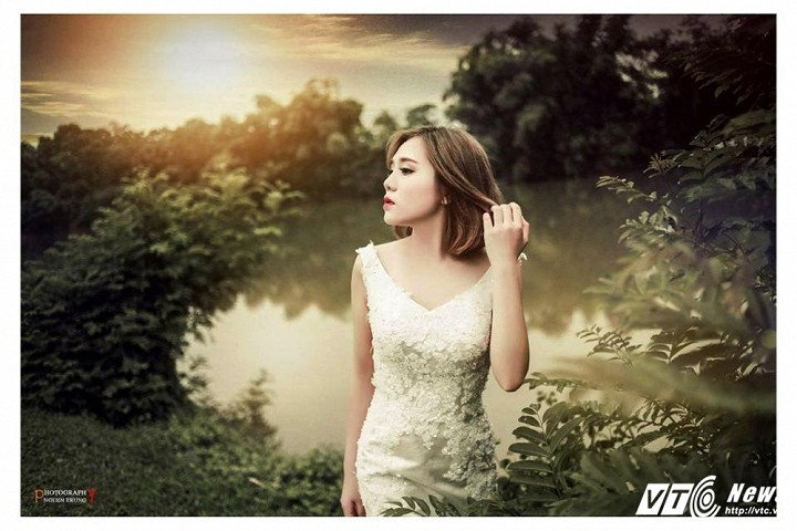 Hot girl DH Van hoa - Nghe thuat Quan doi xinh dep hut hon-Hinh-6