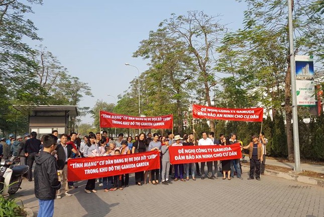 Trom cap, cuop boc hoanh hanh khu do thi cao cap Ha Noi