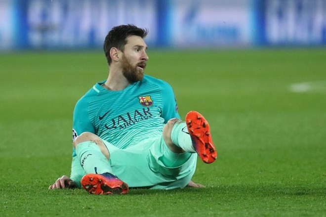 Thong ke soc ve Messi trong tham bai cua Barcelona truoc PSG