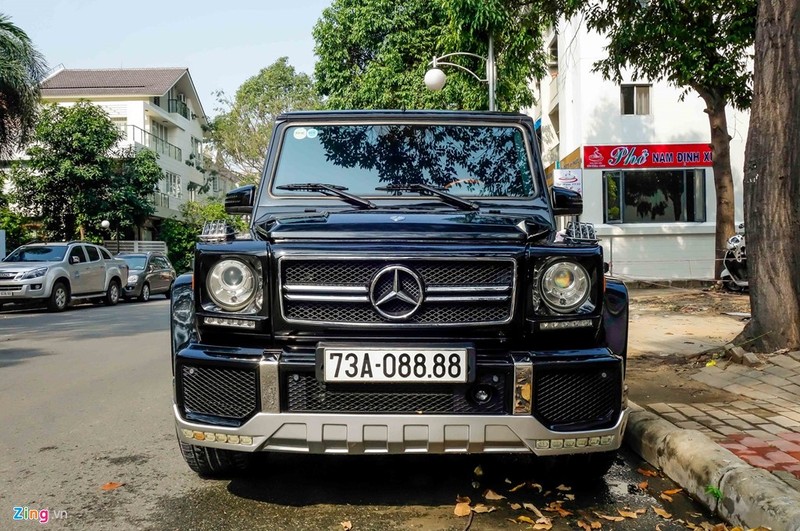 SUV Mercedes G63 tien ty truoc cua nha Cuong Do La-Hinh-2