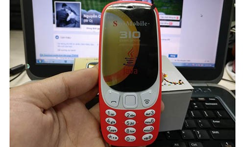 Nokia 3310 chua len ke da co hang nhai tai Viet Nam