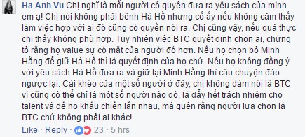 Ha Anh: “Ho Ngoc Ha co quyen dua ra yeu sach“-Hinh-2