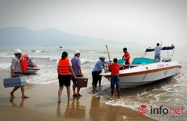 Da Nang: Chieu nay co ket qua xet nghiem “nuoc bien co tam duoc khong?“