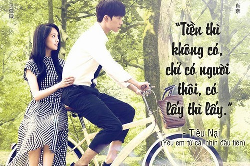 10 loi to tinh “ngot nhu mia lui” trong phim ngon tinh TQ