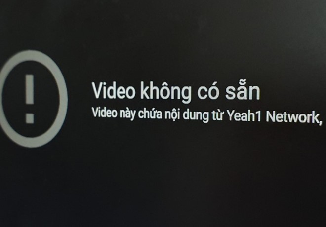 Kenh YouTube thuoc Yeah1 