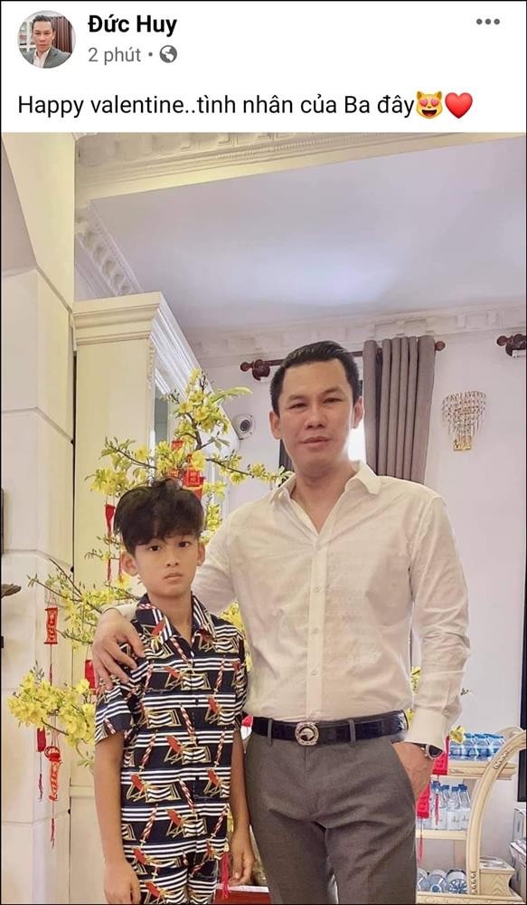 Le Quyen don Valentine ben Lam Bao Chau, chong cu cung khoe 'nhan tinh'-Hinh-2