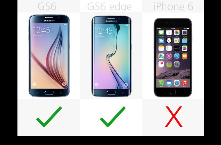 So sanh truc quan Galaxy S6 va S6 Edge voi iPhone 6-Hinh-23