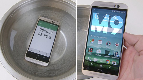 HTC One M9 co song sot noi trong nuoc va rot manh?