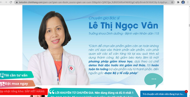 Vien sui Keto Slim: Bi canh cao van vi pham... coi thuong phap luat?-Hinh-2