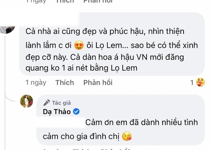 Ba xa Quyen Linh duoc khen 