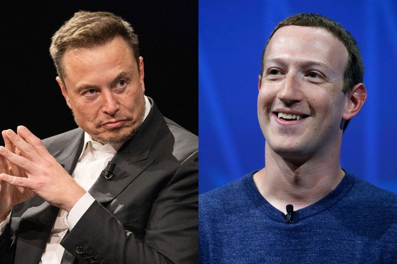 Elon Musk - Mark Zuckerberg: Man ‘so gang’ cua cac ty phu