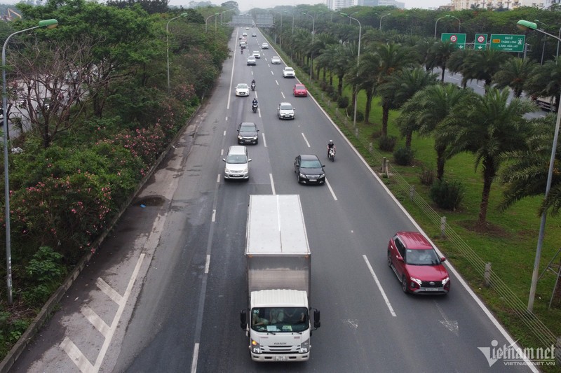 Tu 27/10, Ha Noi to chuc lai giao thong qua Dai lo Thang Long