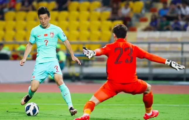 DT Trung Quoc thua doi yeu nhat Asian Cup 2023