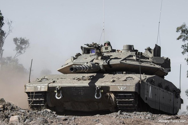 Dieu gi bien xe tang Merkava cua Israel thanh 