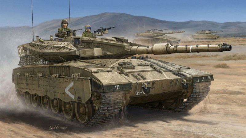 Dieu gi bien xe tang Merkava cua Israel thanh 