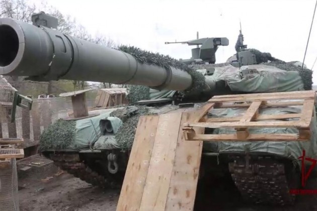 Nga cuoi cung cung trien khai xe tang T-90M tai chien truong Ukraine