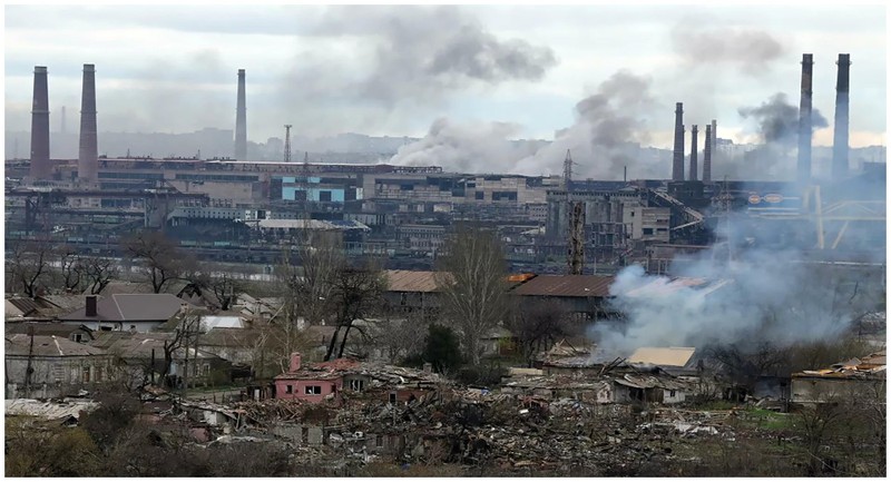 Azovstal bi danh sap nhieu noi, Tieu doan Azov lam vao tuyet vong-Hinh-8