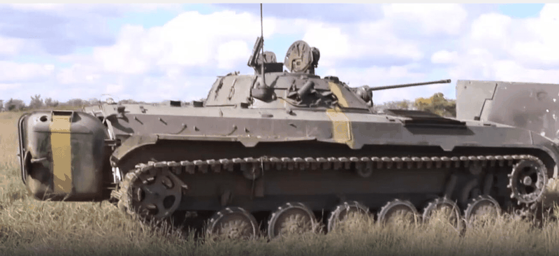 Diem dac biet tren cac thiet giap BMP-2 Nga dung o Ukraine