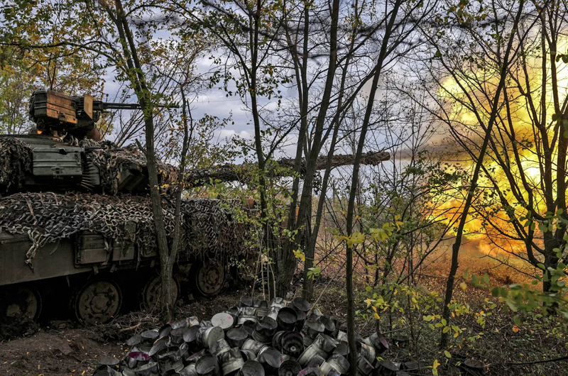 Dan vu khi hang nang Ukraine thu lua quan Nga tai Kherson-Hinh-12