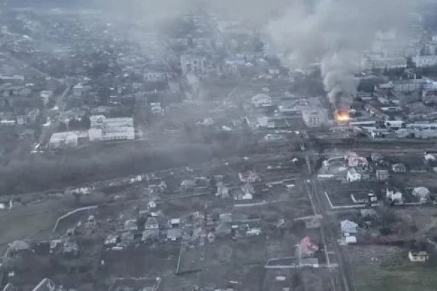 Lu doan 28 Ukraine doi dau voi ve binh Chechnya tai Bakhmut-Hinh-6