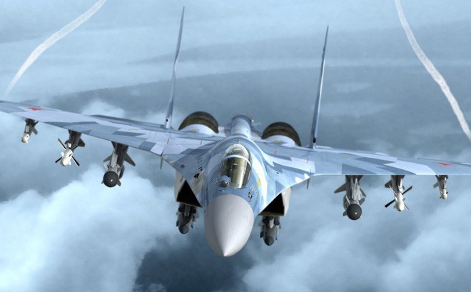 Tiem kich Su-35S ha hai truc thang Mi-8 va mot MiG-29 cung luc?-Hinh-7