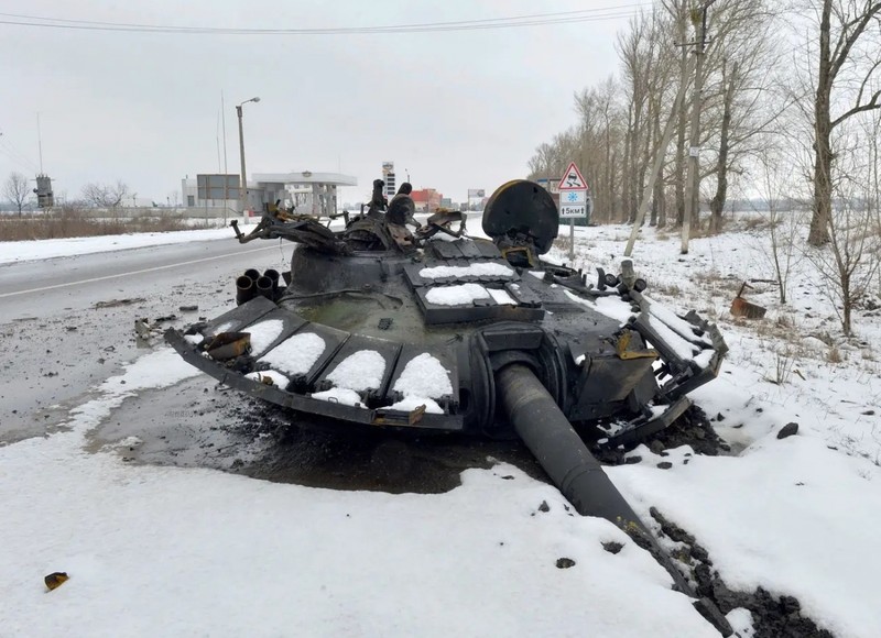 Vua toi Ukraine, xe tang Leopard-2 nhan ngay nang cap 