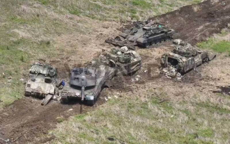 Leopard 2 tai Ukraine: Bi ha guc khi chua kip gap xe tang Nga-Hinh-2
