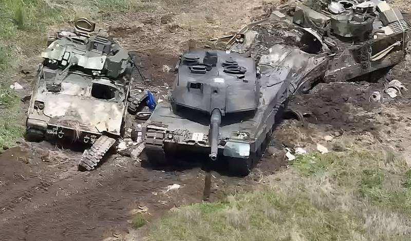 Leopard 2 tai Ukraine: Bi ha guc khi chua kip gap xe tang Nga