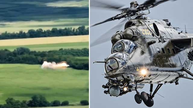 Vai tro cua truc thang Mi-35 cua Nga tai chien truong Ukraine