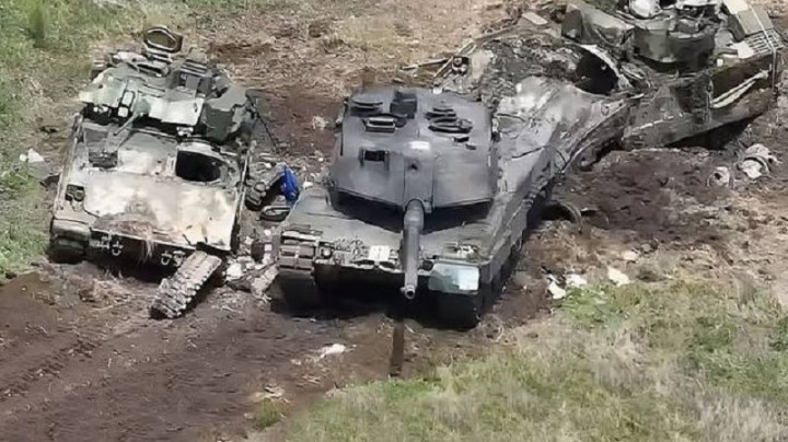 Loi the ap dao, xe tang T-80BVM Nga o at tien ve Kupyansk-Hinh-7