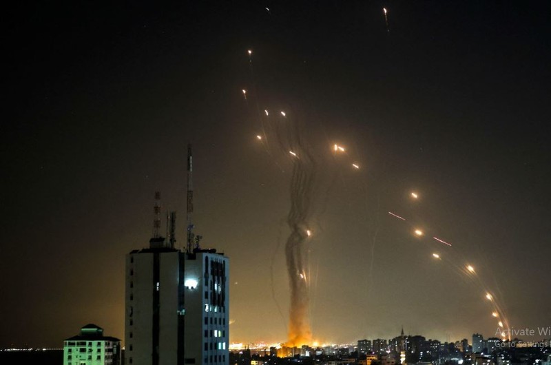 Ten lua gia re cua Hamas khien Vom Sat cua Israel 