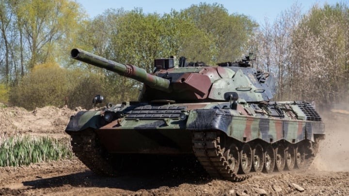 Chien truong Ukraine qua khac nghiet, xe tang Leopard 1A5 bi ha guc-Hinh-14