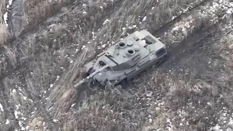 Chien truong Ukraine qua khac nghiet, xe tang Leopard 1A5 bi ha guc-Hinh-17