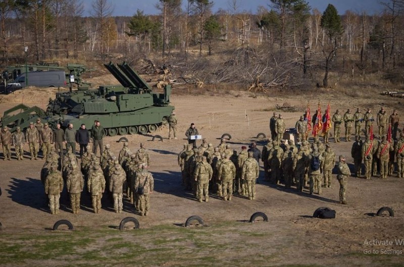 Chien truong Ukraine qua khac nghiet, xe tang Leopard 1A5 bi ha guc-Hinh-4