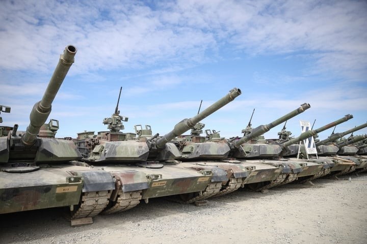 Chien truong Ukraine qua khac nghiet, xe tang Leopard 1A5 bi ha guc-Hinh-5