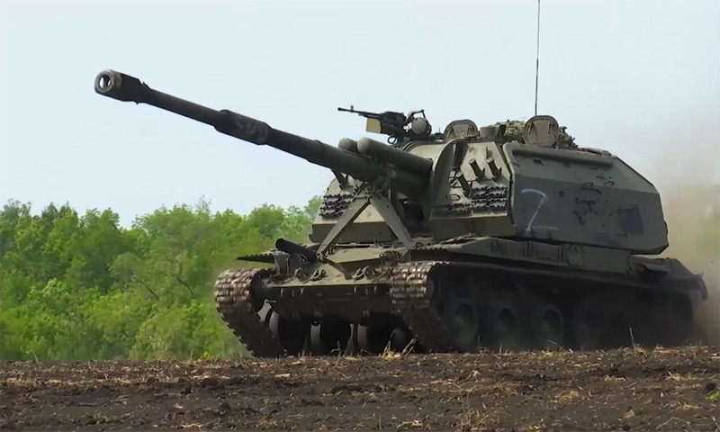Nga diet 5 chiec Leopard 2 o lang Pobeda, tin vui tren mat tran Avdiivka-Hinh-14