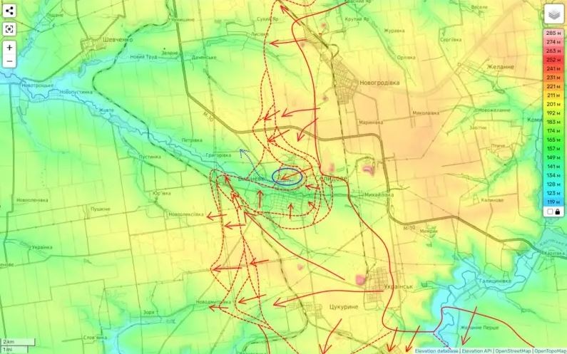 Thoi khac kho khan cua Ukraine, Nga gay suc ep toan chien tuyen-Hinh-13