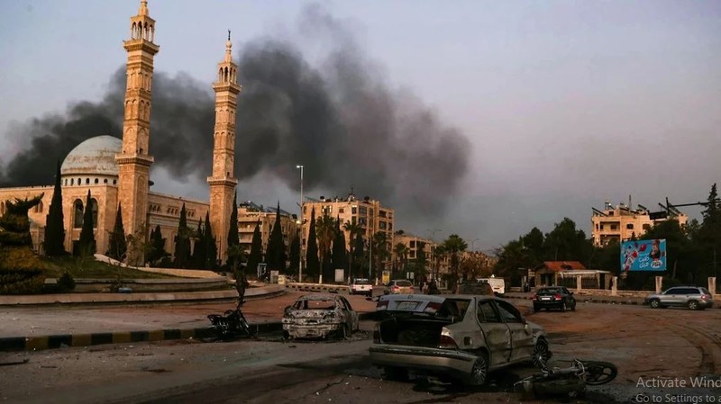 Quan noi day Syria bi chien dau co Su-34 cua Nga tan sat-Hinh-5