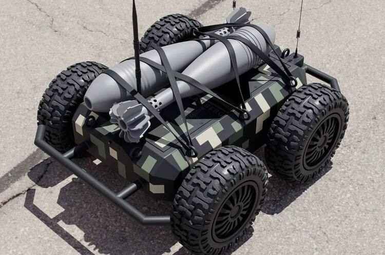 Giao tranh ac liet o Kursk, Ukraine su dung robot chien dau-Hinh-14