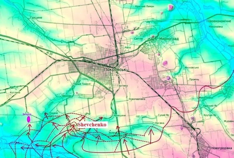 Quan doi Nga va Ukraine giao tranh quyet liet o phia nam Pokrovsk-Hinh-6