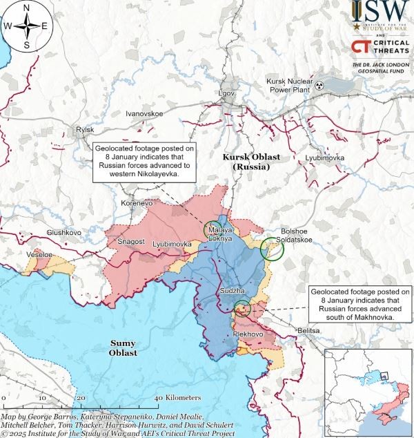 Ukraine ton that nang o Kursk, cuoc phieu luu sap ket thuc