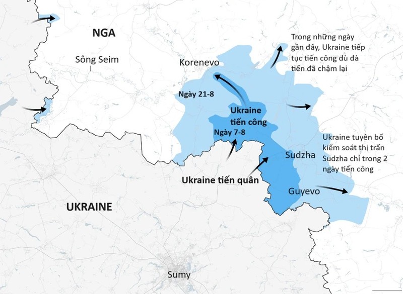 Nga su dung vu khi tam xa danh vao so chi huy dac biet Ukraine