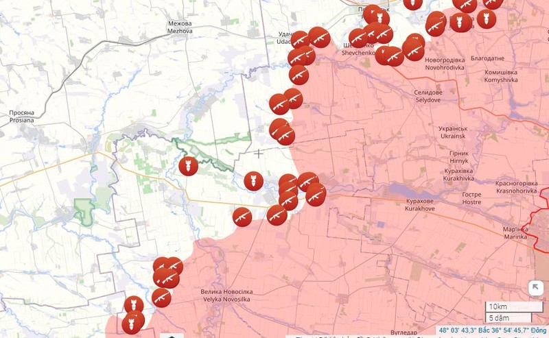 Mat tran Nam Donetsk nong ruc, lang Bogatyr bien thanh “coi xay thit”