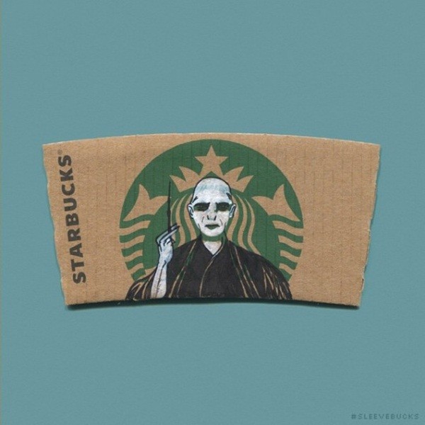 Hình ngọ nghĩnh của Harry Potter ỏ... cafe Starbucks-Hinh-12