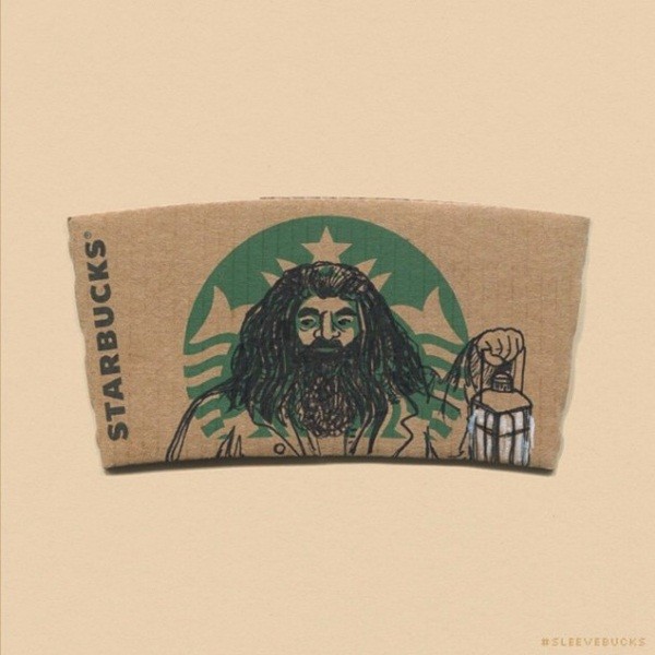 Hình ngọ nghĩnh của Harry Potter ỏ... cafe Starbucks-Hinh-2