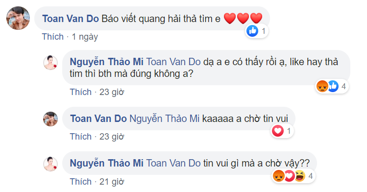 Hot girl Thao Mi len tieng sau tin don yeu Quang Hai