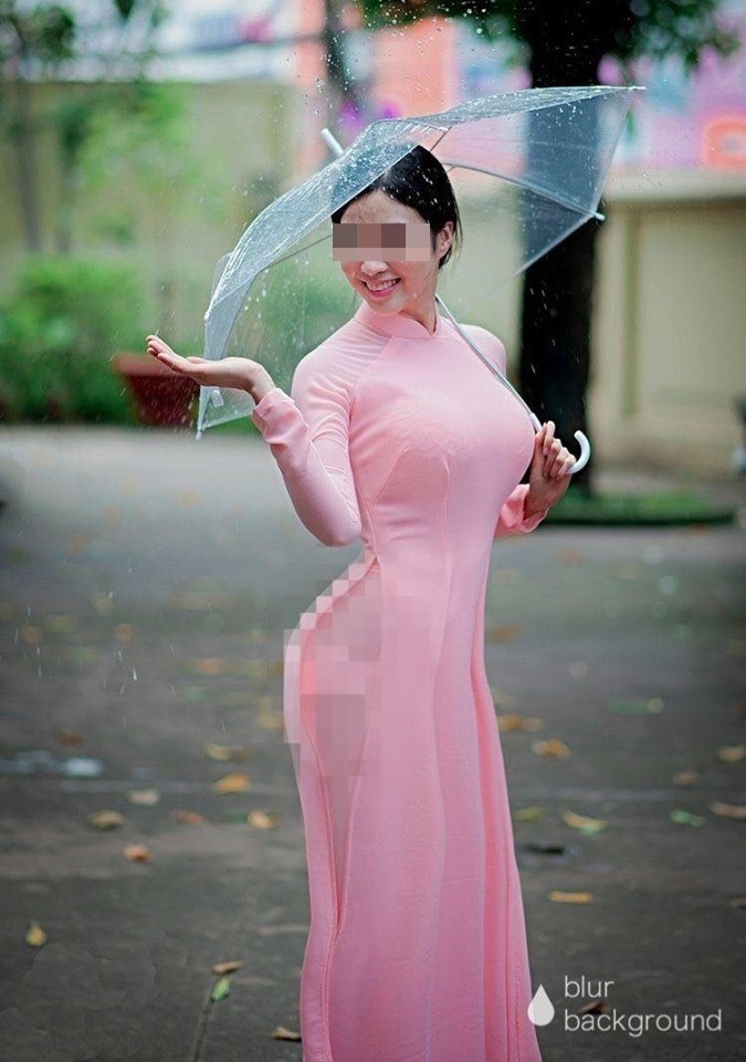 Khoe ao dai phan cam, hoi chi em lam xau di Quoc phuc-Hinh-8