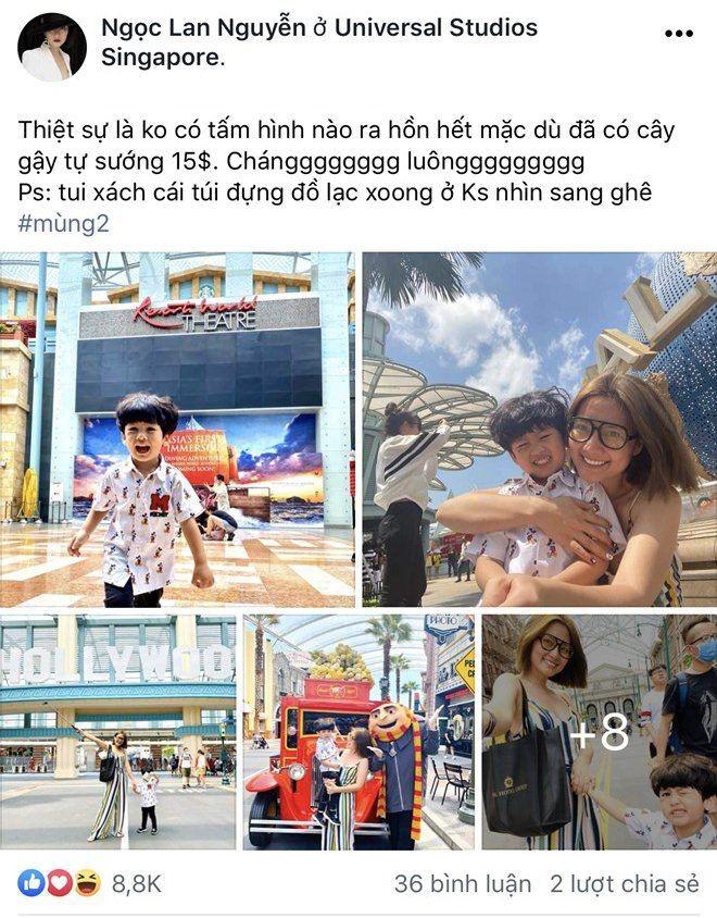 Sao viet dip Tet 2020: Vo chong Xuan Lan di My lam tiec bao hy, Trang Tran sang Uc gap ong xa-Hinh-13
